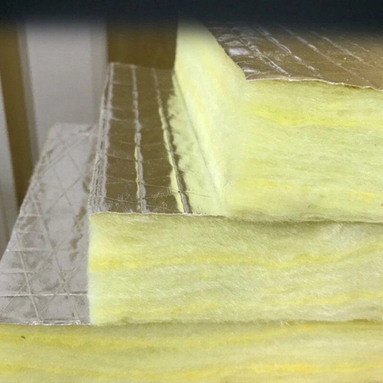 Heat Insulation Glass Wool Board with Aluminum Foil for Building