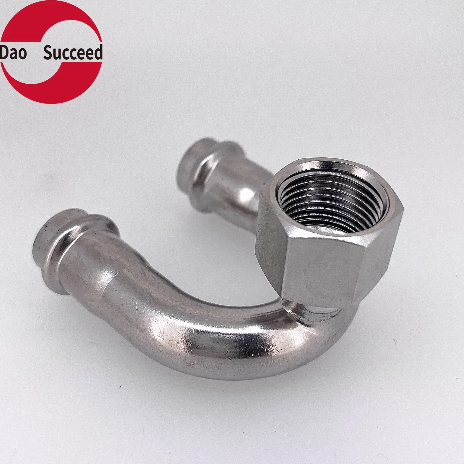 304 316L Stainless Steel Internal Screw Elbow Fittings U-Type Female Thread Fitting