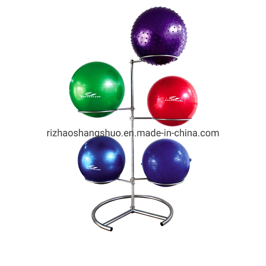 Fitness Equipment Gym Accessories Professional Gym Ball Yoga Steel Storage Rack Yoga Ball Storage Stand Yoga Ball Display Rack