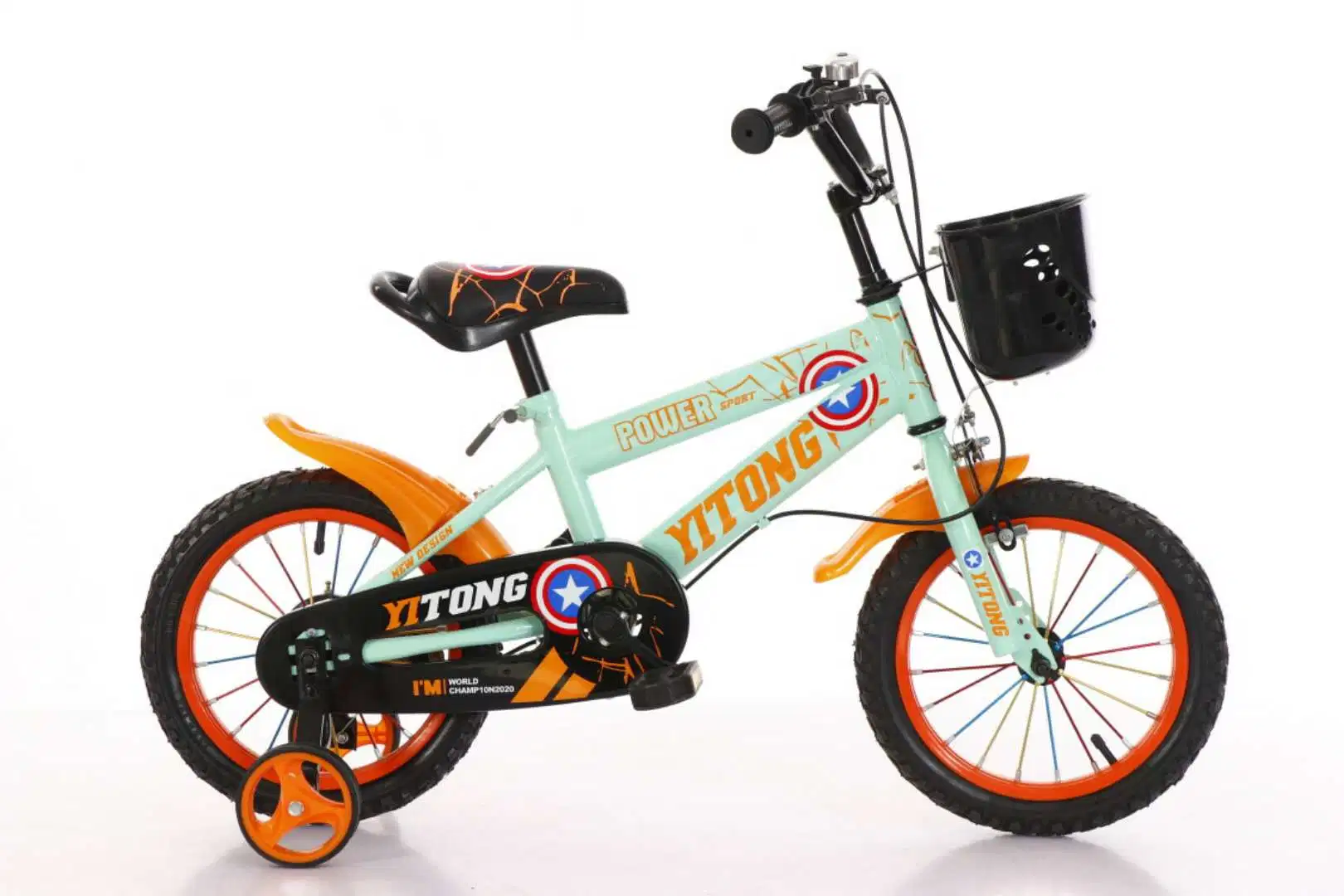 BMX Bicycle for Kids Ride on Children Bike 12 Inch with Basket