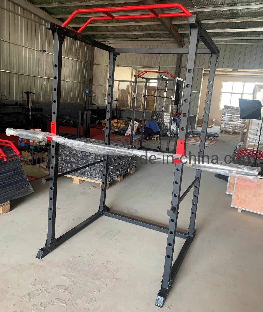 Top-Qualität Gym Ausrüstung Multifunktions Half Power Rack Super Squat Station Power Cage