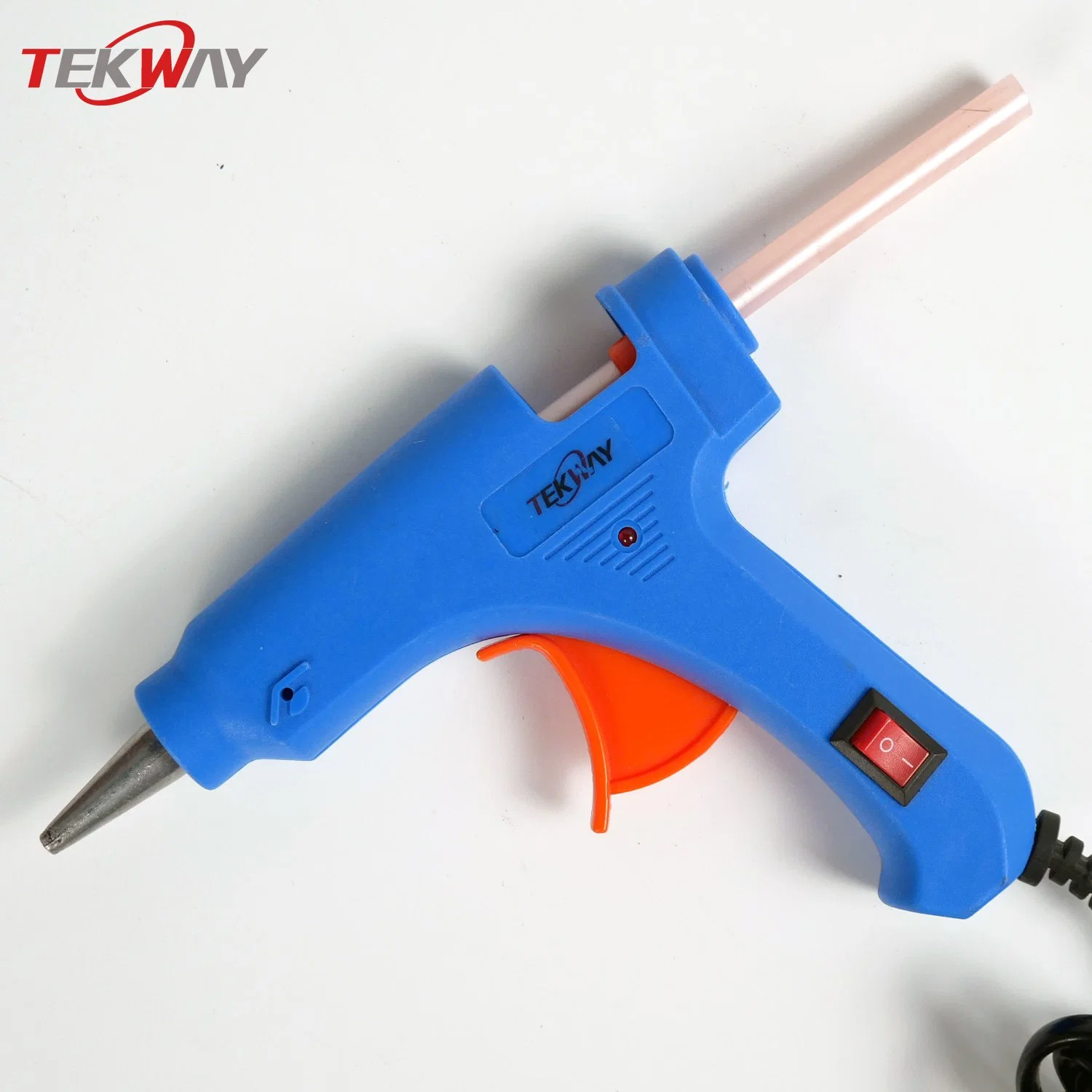 80W Blue Hot Melt Glue Gun with 11mm Glue Sticks