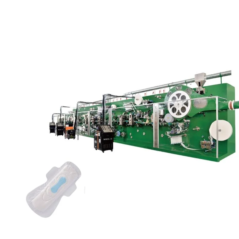 Comfortable Water Lock Automatic Sanitary Napkin Pad Machinery Equipment