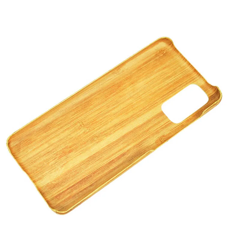 Superior Quality Custom Carbonized Bamboo Phone Case for Samsung S20