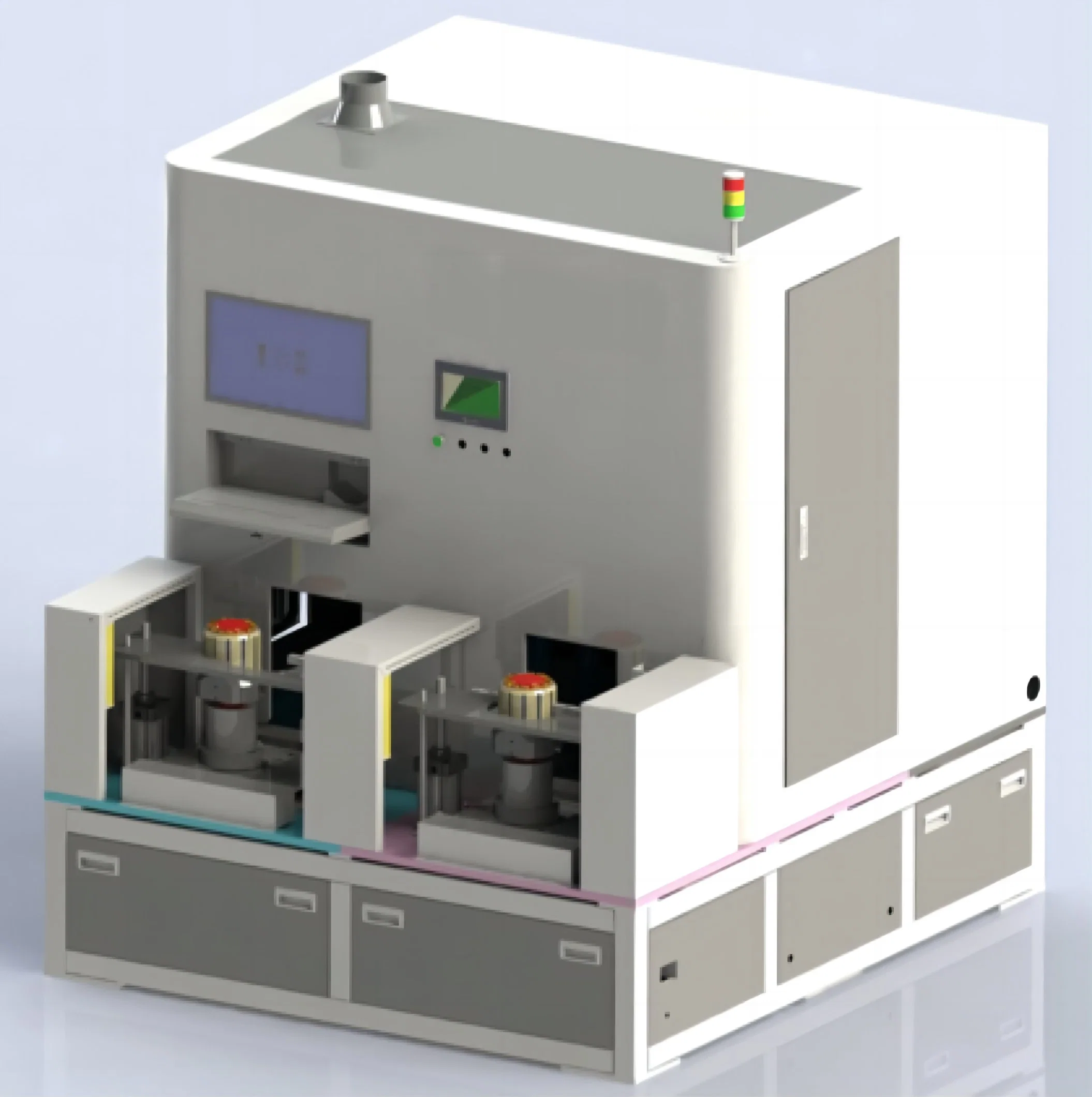 A Estação dupla soldadura a laser do impulsor da Máquina Acessórios Refrigeração Energia Nova capa da bateria do estator do motor