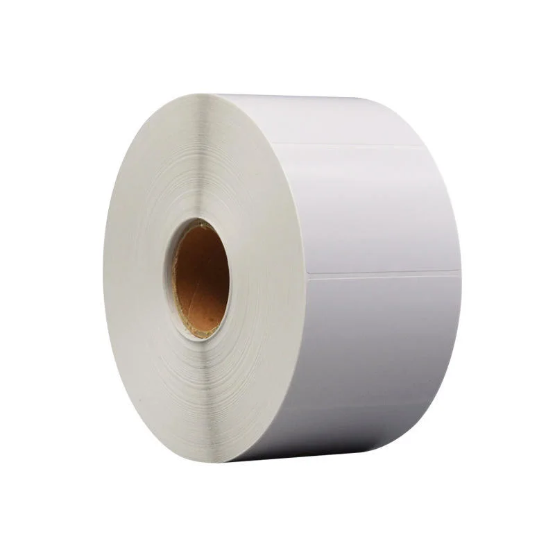 Self-Adhesive Labels Blank Direct Thermal Barcode Paper Labels Sticker Roll