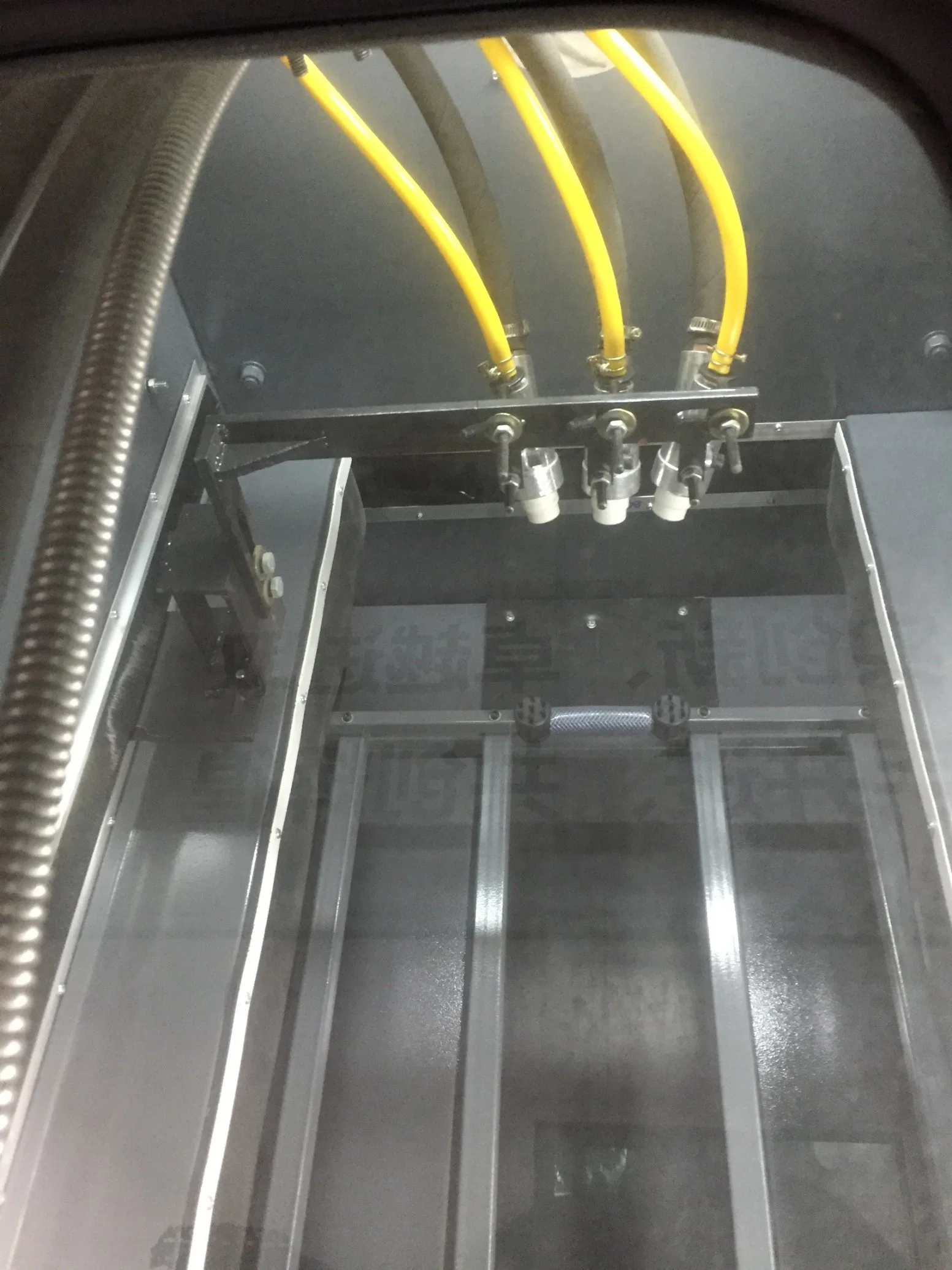 Einfache Bedienung Automatische Glas Sandstrahlmaschine für Glastür und Fenster in SPS-Steuerung Verarbeitungsmaschine