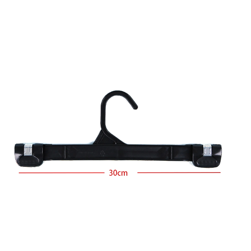 New Arrival Black Non Slip Hangers Custom Plastic Hanger for Cheap Price