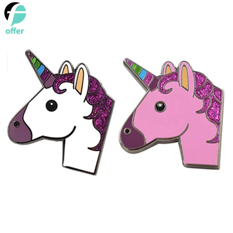 Unicorn Enamel Pin Lapel Pin Super Cute Accessory for Backpacks, Jackets, Hats &amp; Tops
