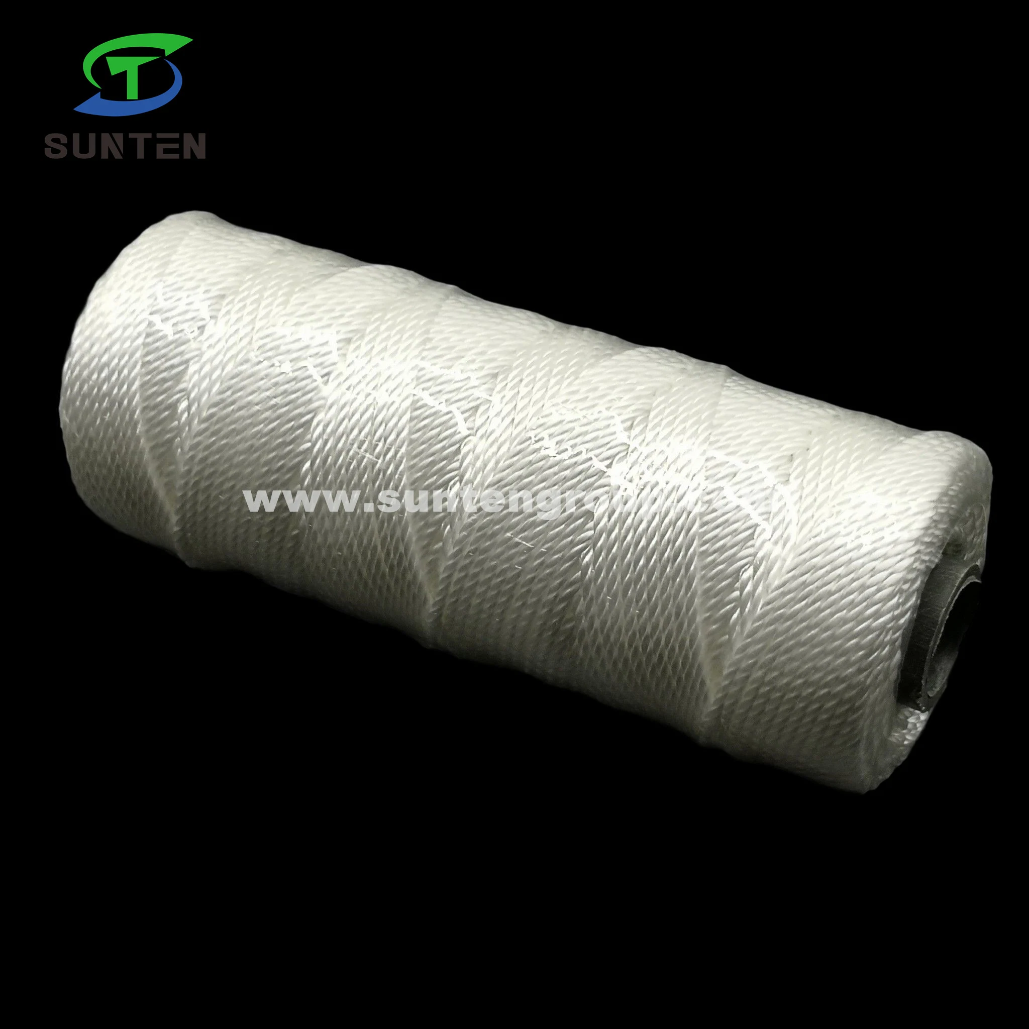 High Tenacity White PA/PE/PP/Polyester/Nylon Plastic Twisted/Braided/Braid/Baler/Thread/Packing Line/Fishing Net Line by Spool/Reel/Bobbin/Hank