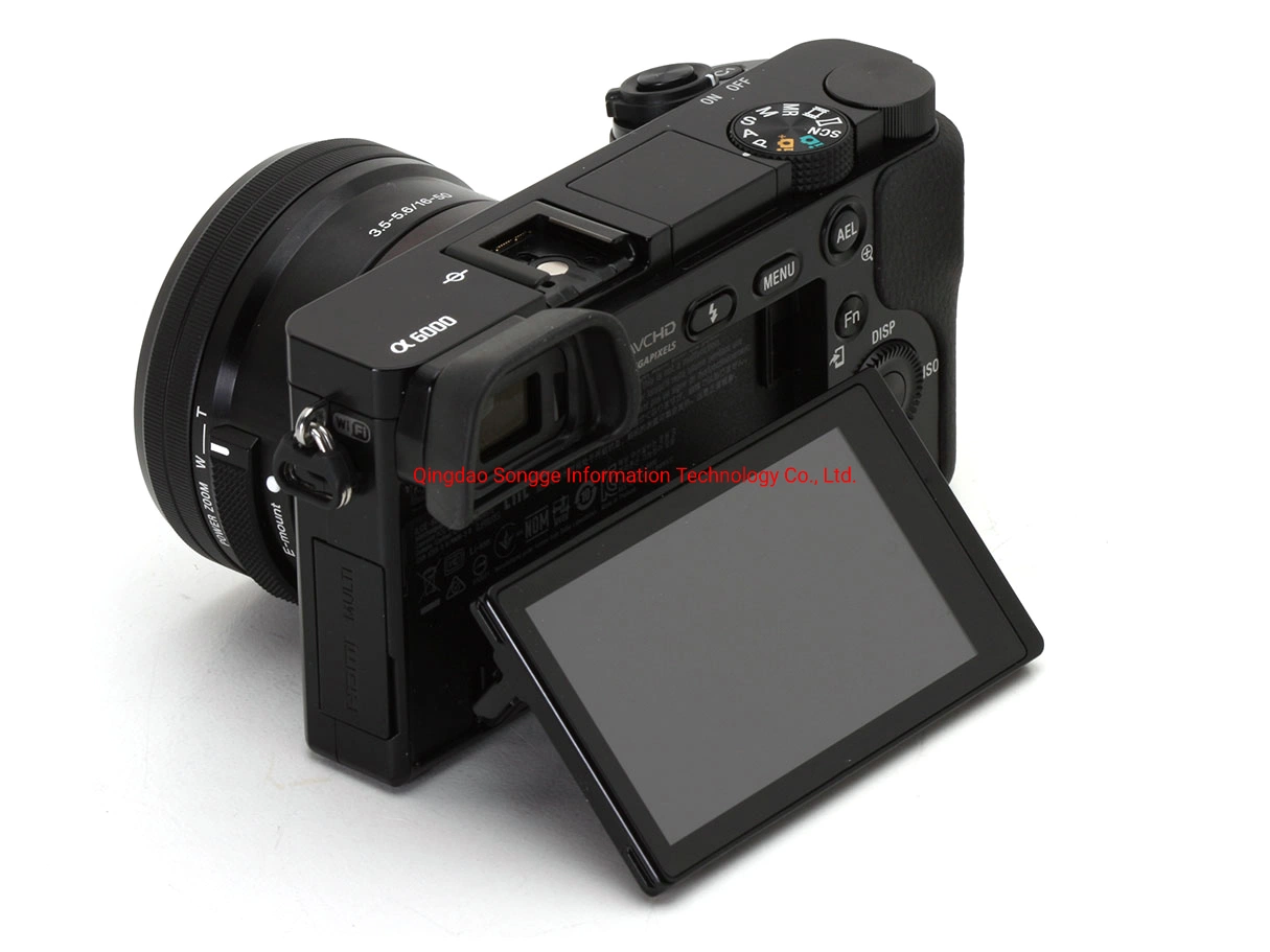 كاميرا أصلية بالجملة Soo-NY A6000، مع كاميرا فعالة Pixel Mirrorless Pixel 24.3مليون، 11 إطارًا في الثانية التصوير المتواصل عالي السرعة، هجين محسن