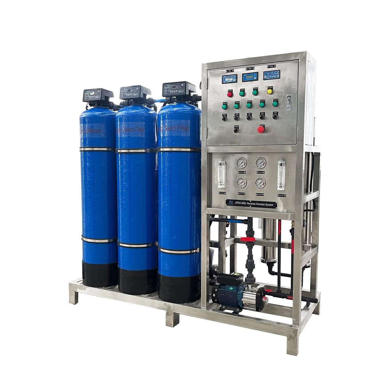 500lph RO Wasserfilter Wasseraufbereitungssystem Wasseraufbereiter Reverse Osmose Trinkwasseraufbereitungsanlage