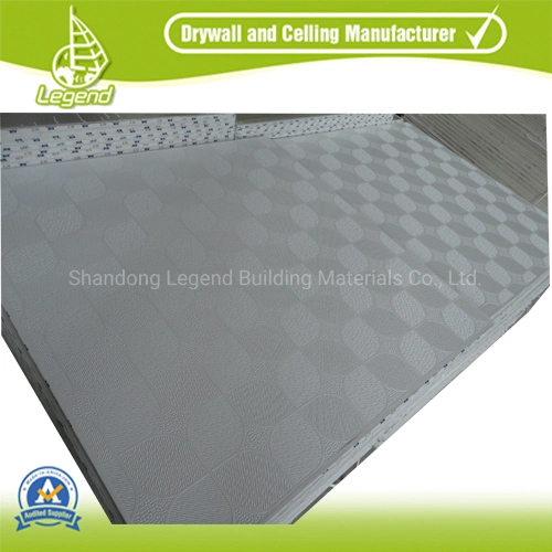 Colourfull Designs of PVC Plasterboard Ceiling Tile/PVC Lamianted Gypsum Ceiling