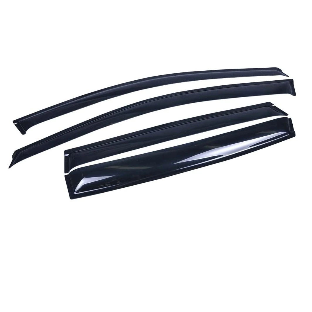 Slim Style Window Visor Smoke Tinted Sun Rain Shade Guards