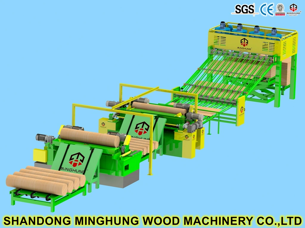 Machine de production de panneaux à base de bois Machine de fabrication de contreplaqué LVL