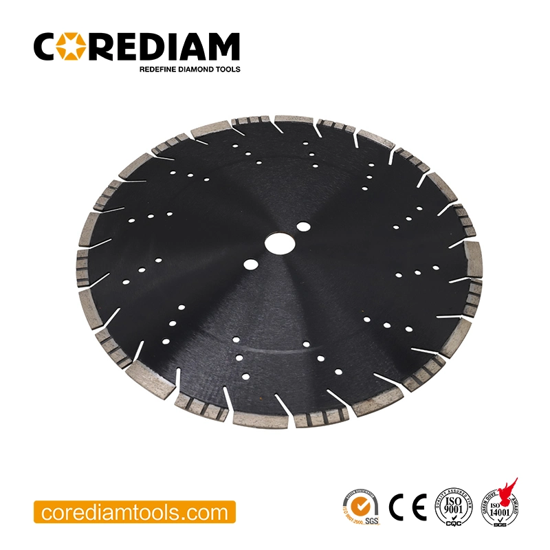 350mm Laser Welded Diamond Turbo Saw Blade with Fast Cutting Concrete/Cutting Tools