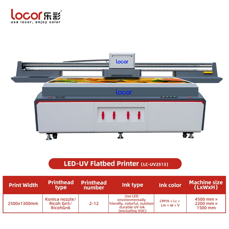 Lovor Factory 1,8m XP600/i3200 Heads Wide Digital Inkjet Druckmaschinen UV-Rollenplotter-Drucker für große Formate