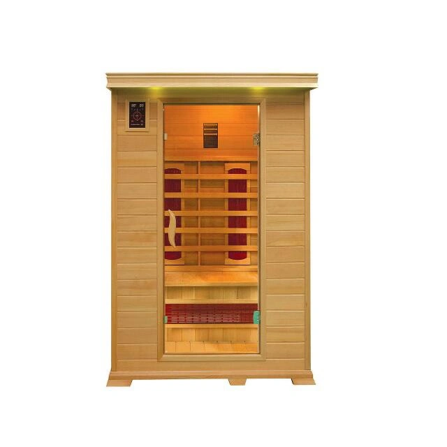 جودة عالية ساونا جودة لشخصين خشبي جاف بالقرب من و ساونا محمولة بأشعة تحت الحمراء وغرفة ساونا بخار