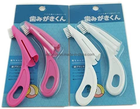 Dental Care Pet Finger Toothbrush Hygiene Teeth Grooming Brushes Oral Cleaning Wbb12402
