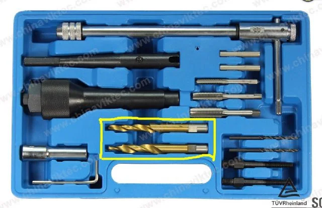 Vt01552 E Viktec Vela Aquecedora Extracção do conjunto de ferramentas