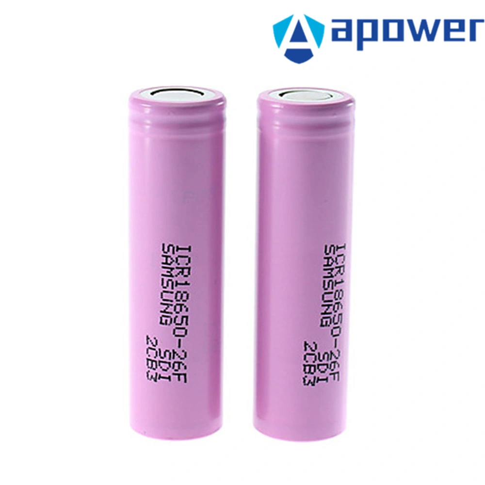 High Capacity Rechargeable 2600mAh Icr18650 3.7V Li- Ion Battery for Camera