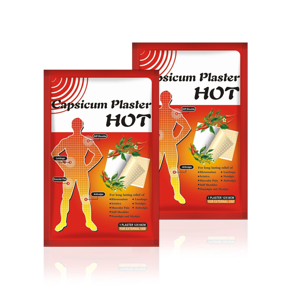 Natural Herbal Pain Relief Patch Hot Capsicum Plaster