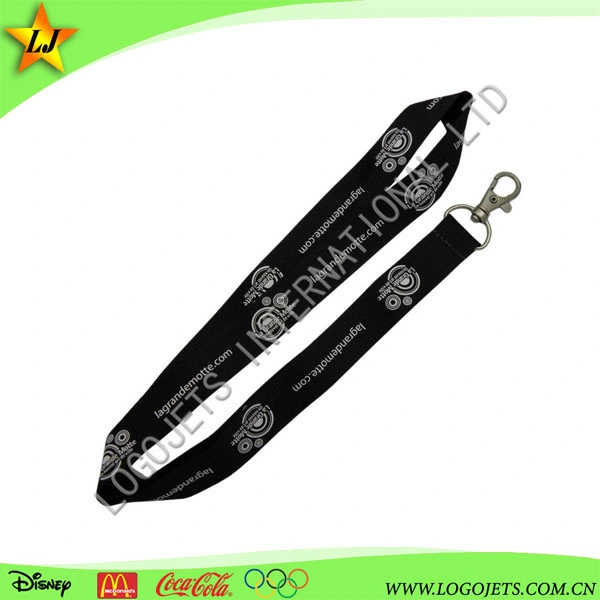 Popular Customized Silkscreen Printed Polyester Lanyard