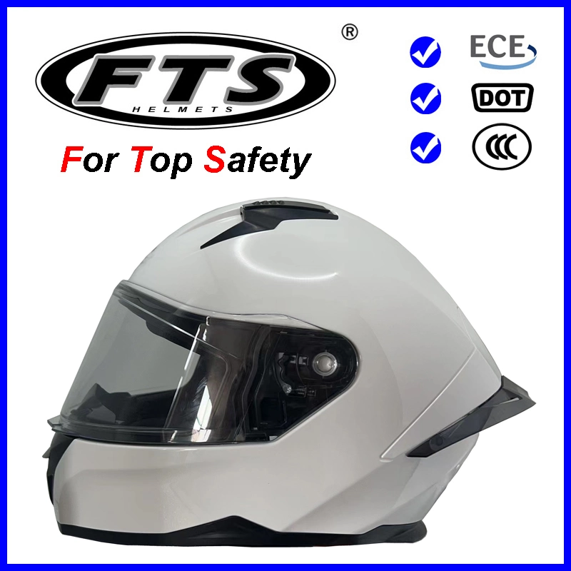 Motorcycle Accessories Full Face ABS Helmet with Certificates DOT and ECE2206