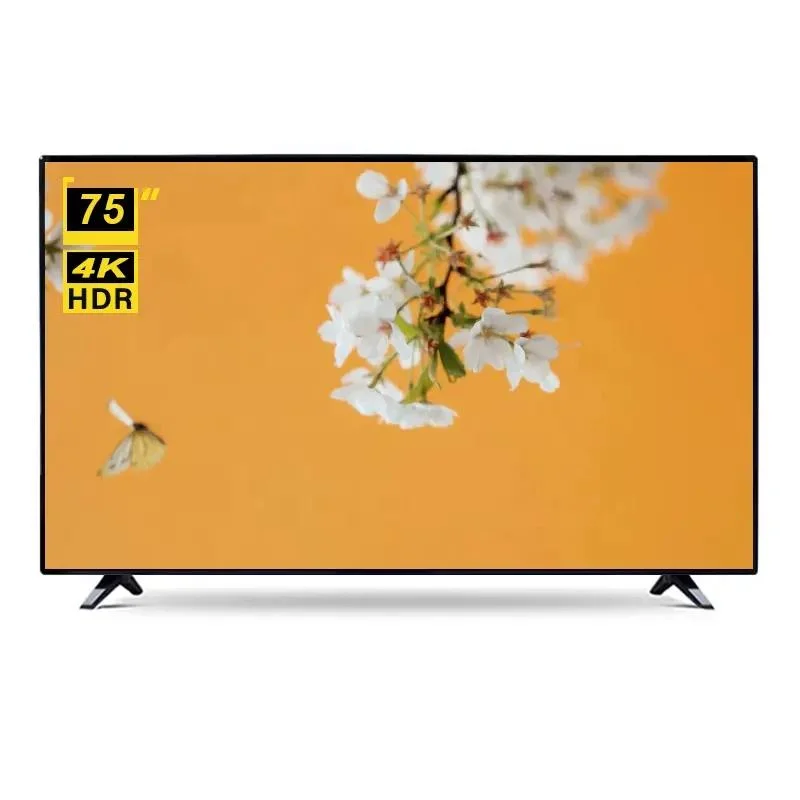 Good Price OEM Factory Television Smart TV Best Quality 75-Inch Smart TV 4K HD Television 75 85 100 Inches Smart TV Flat Screen