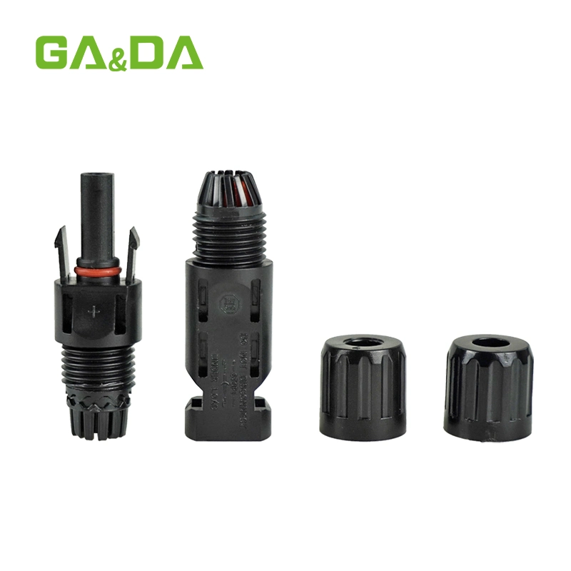 Gada CE IP67 30A 1000V DC Waterproof Male + Female M/F Connectors Set for PV Solar Panel Cable Accessories