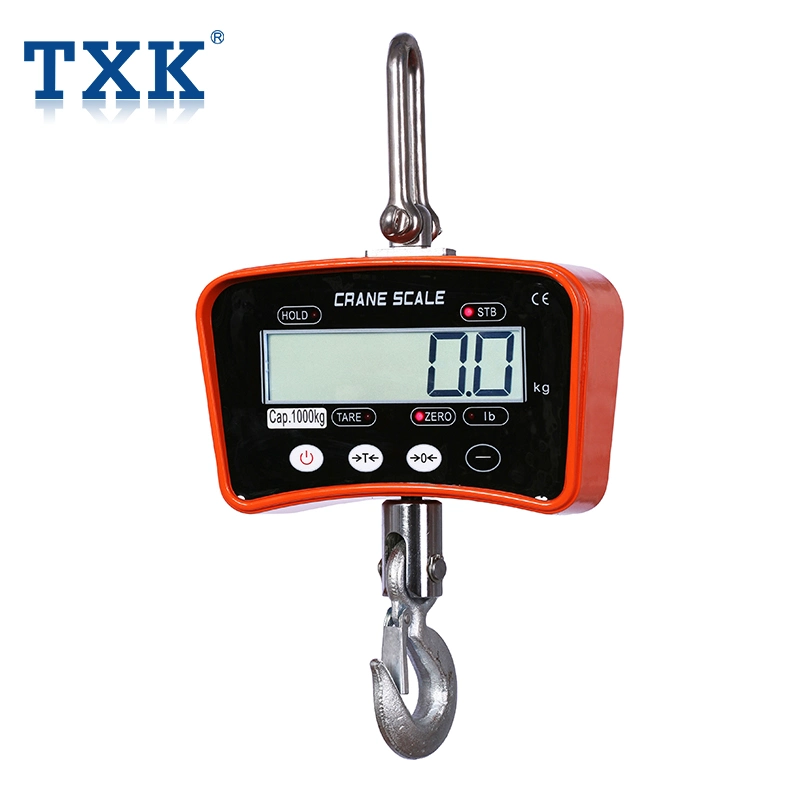 1 Ton Txk Electronic Crane Scale with Double Sides Display