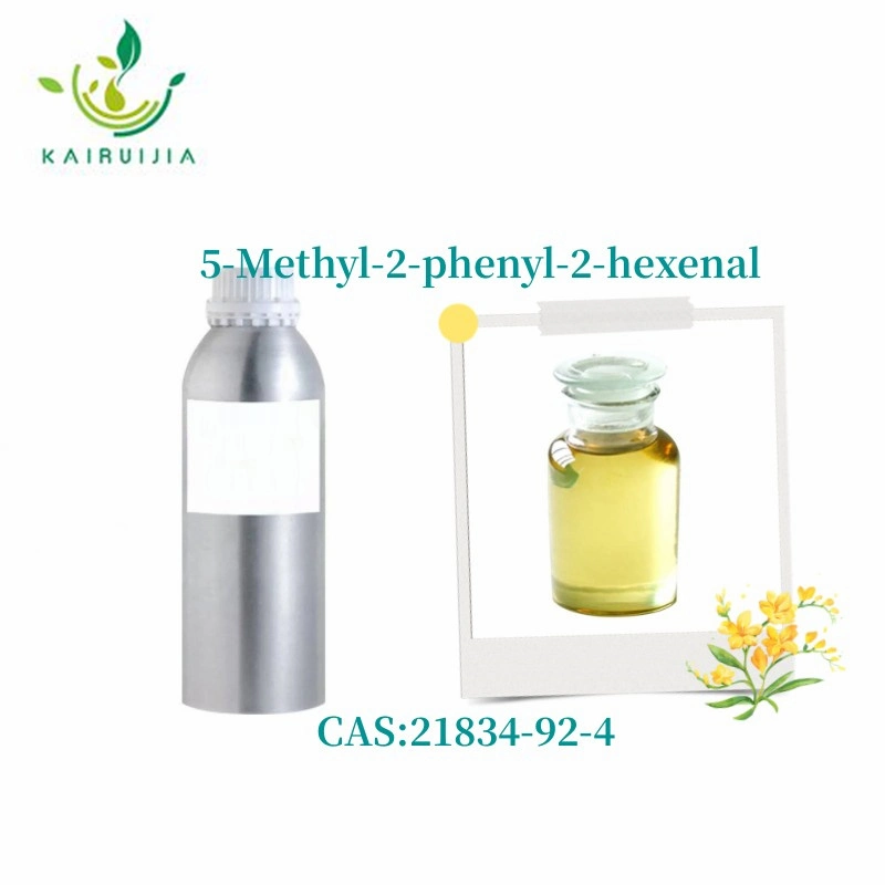 High quality/High cost performance  5-Methyl-2-Phenyl-2-Hexenal Supplier Price Food Flavor Additive Wholesale/Supplier Natural Cocal CAS 21834-92-4