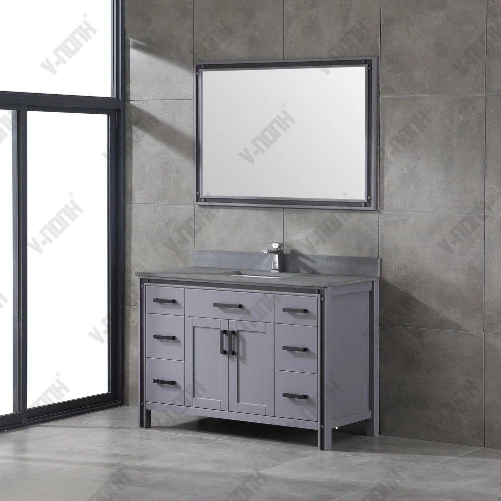 Luxury Hot Selling White Color Cabinet Bathroom Vanity Sets