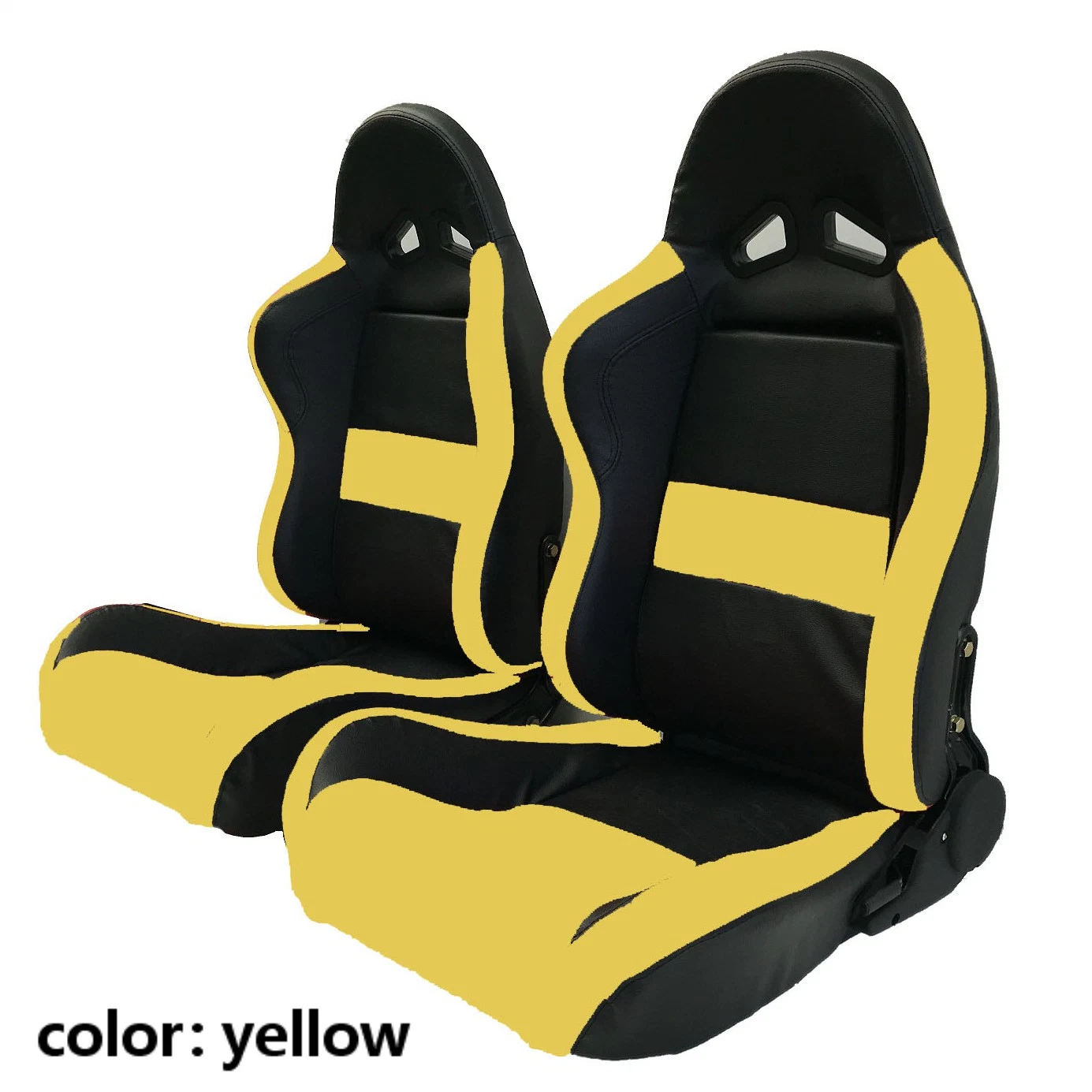 Water Proof Football Stadium Player Cloth Single Pedal Kart PVC Material Electric Racing Simulator Modified Car Seats with Adjuster for Soccer Players