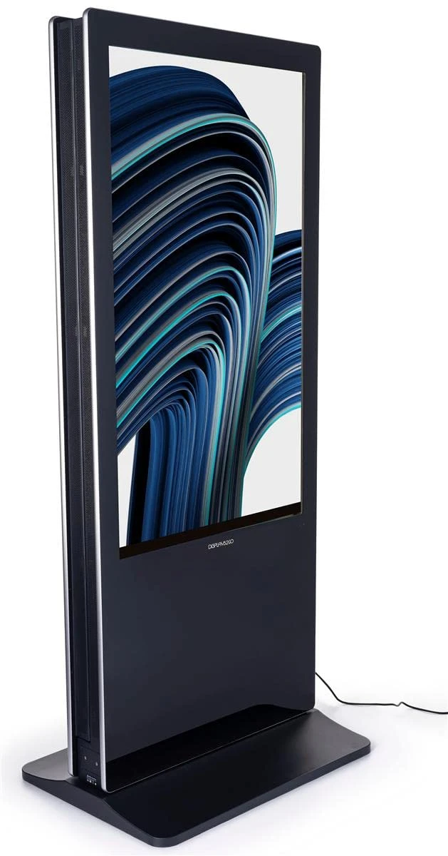 Xvid OS X Advertising LCD Screen Display Totem Player Digital Signage Large Multi Touch Advertising Display