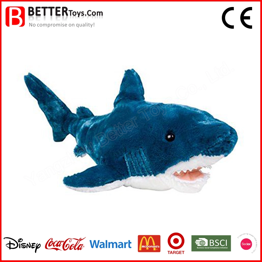 Stuffed Shark Soft Marine Toy Plush Sea Animal for Children Kid Toy