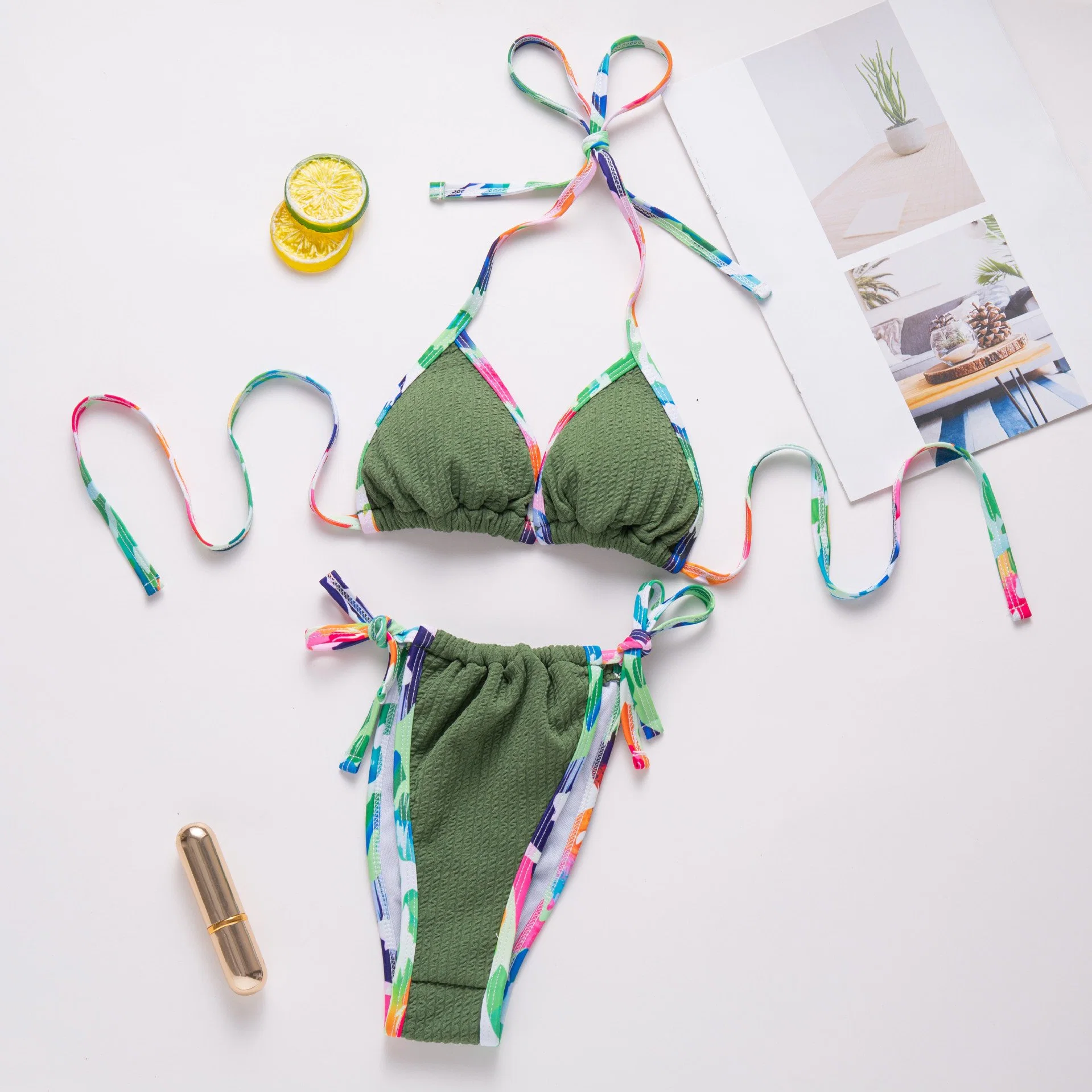 Two Piece Swimwear Bikini Women Sexy Swimwear Female Designer Swimsuit