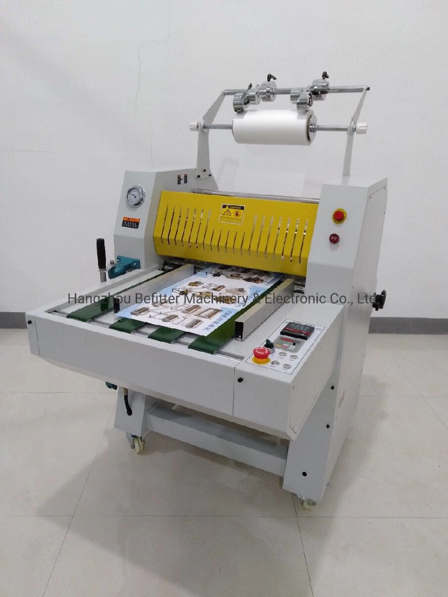 HTD-720 720mm 28inch Manual feed auto rewinding hydraulic hot roll laminator laminating machine