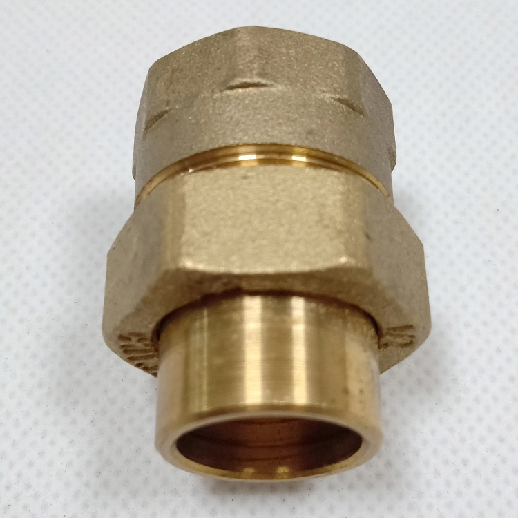 Fusan Brass Pipe Fitting Compression Union