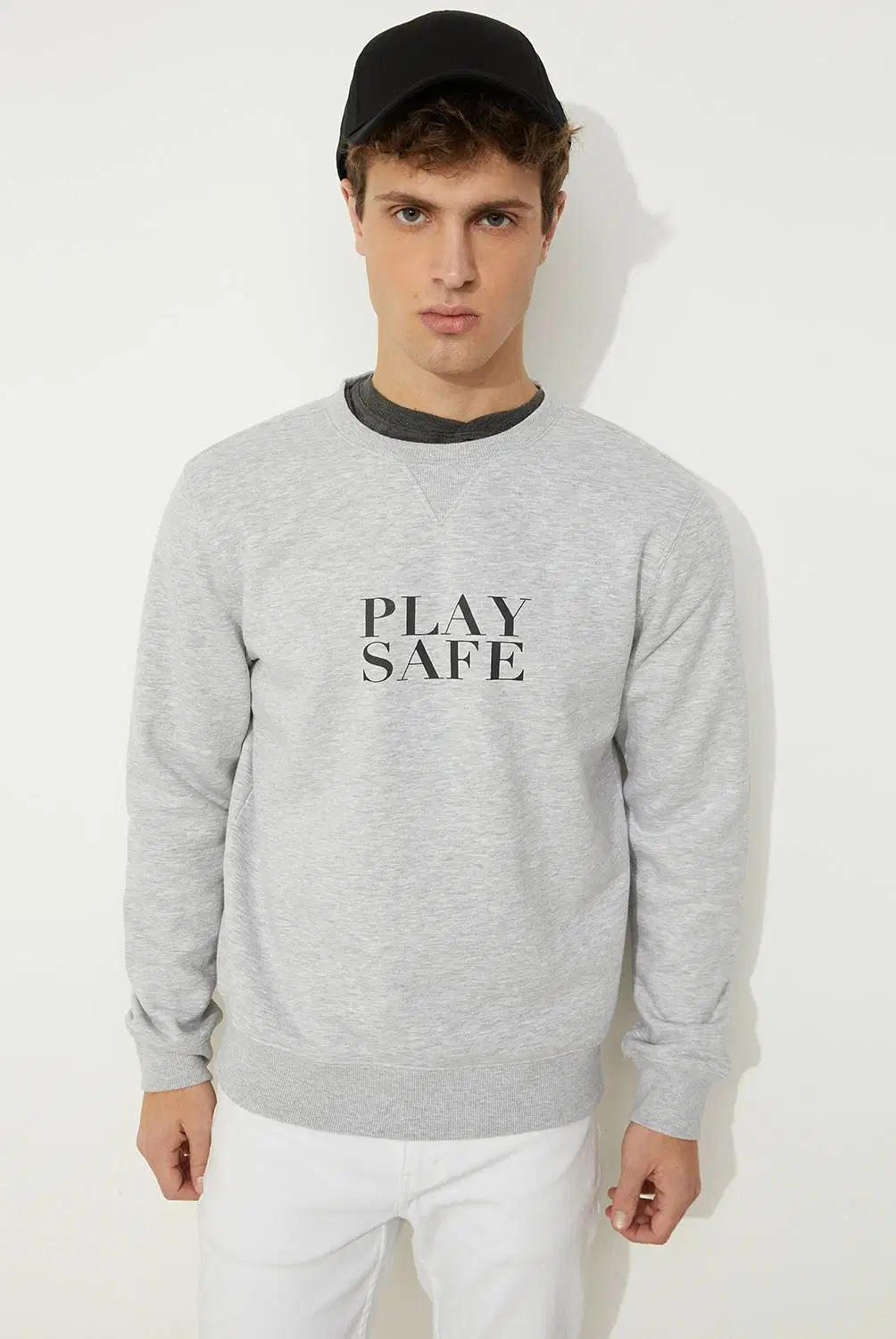 Men&prime; S Pullover Sweatshirts Top