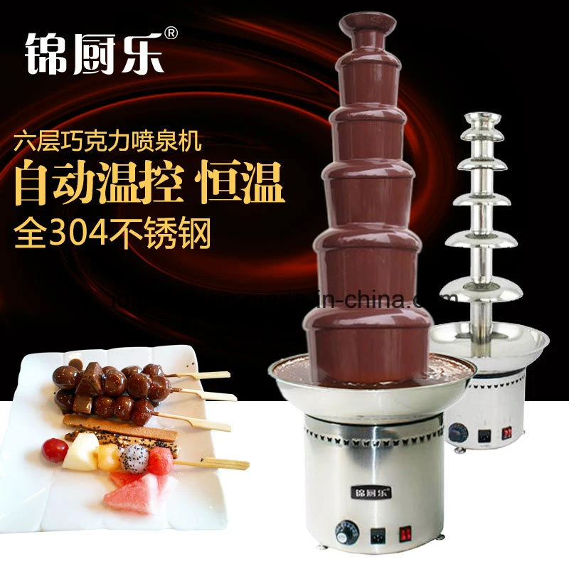 Stainless Steel Material Chocolate Commercial Fountain