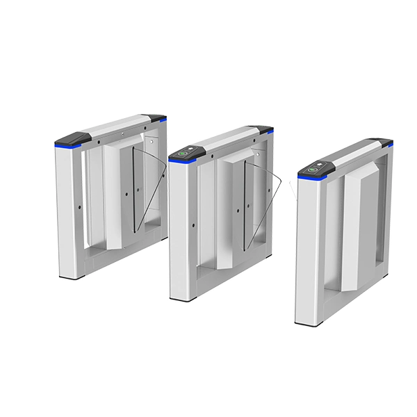 Intelligent Sliding Turnstile Fast Speed Turnstile Flap Barrier Gate Access Control Fast Speed High Security Flap Turnstile