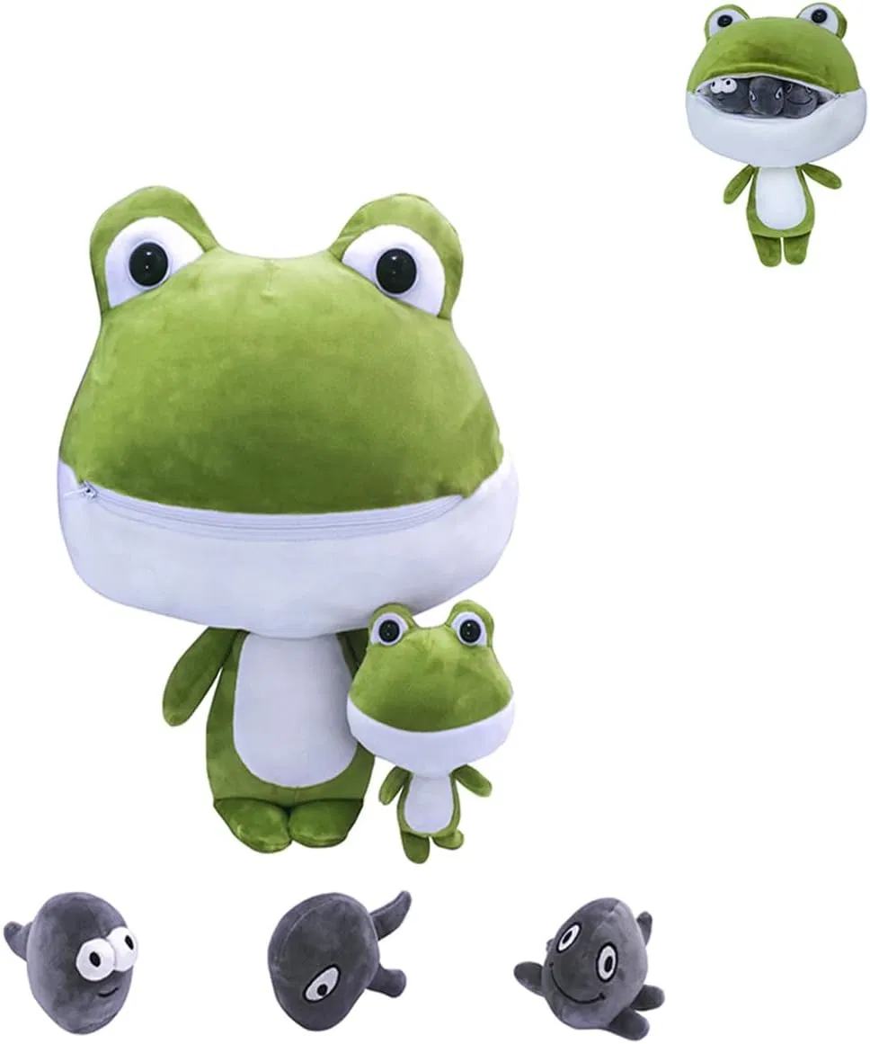 Mommy and Kids Set Frog Stuffed Plush Toys