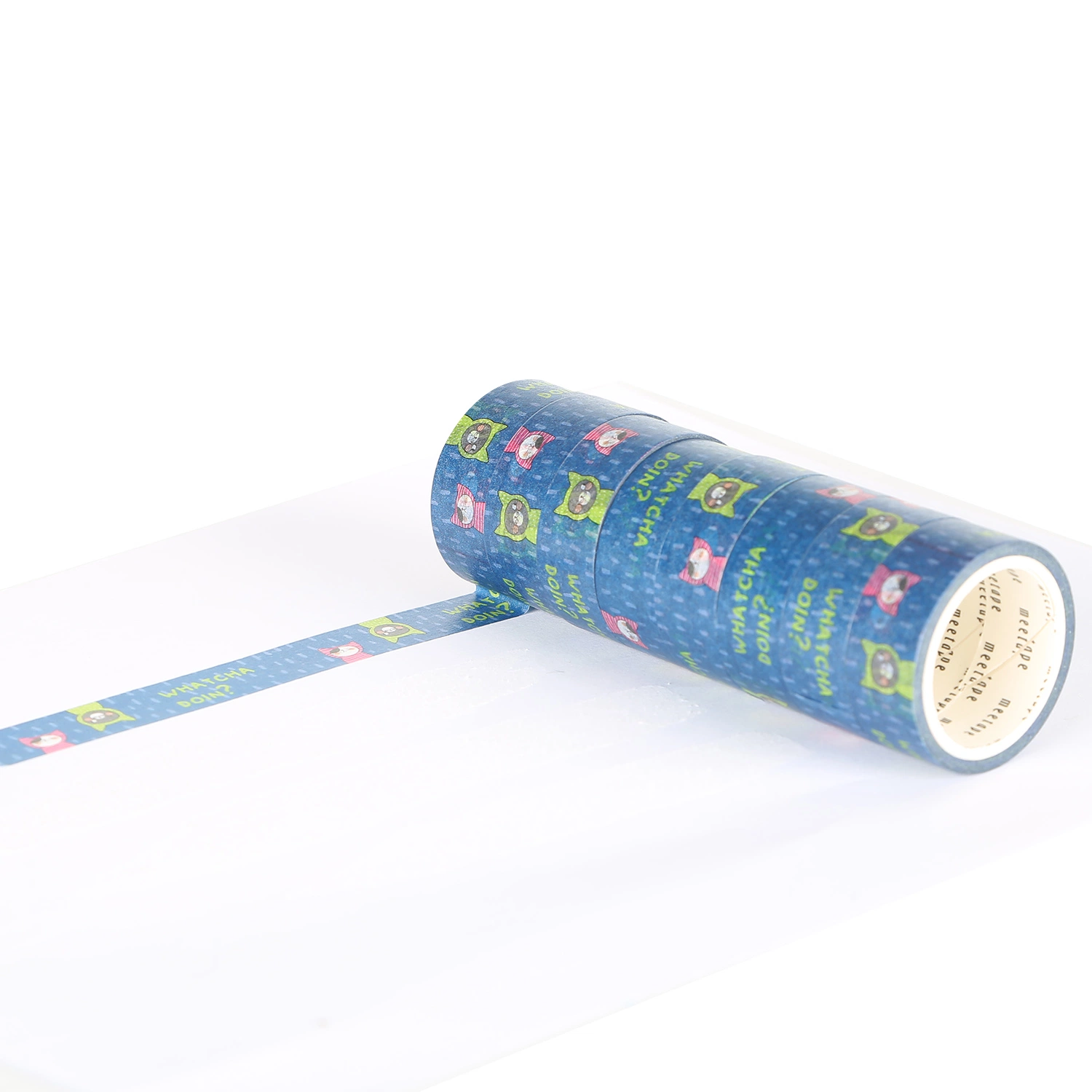 M&amp;G Bonitinha Gatos Papelaria 15mm Washi fita de papel da decoração vinheta adesiva