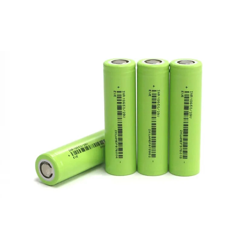 1500mAh 2250mAh 2550mAh 2850mAh Lithium Model Battery Cell 3.7V 18650 Cylindrical LiFePO4 Battery for Electric Bike