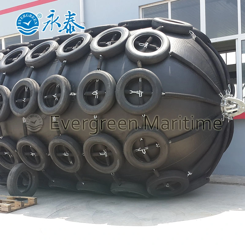 Yokohama Port Ship Pneumatic Fender 2.5mx4m and 3.3mx6.5m