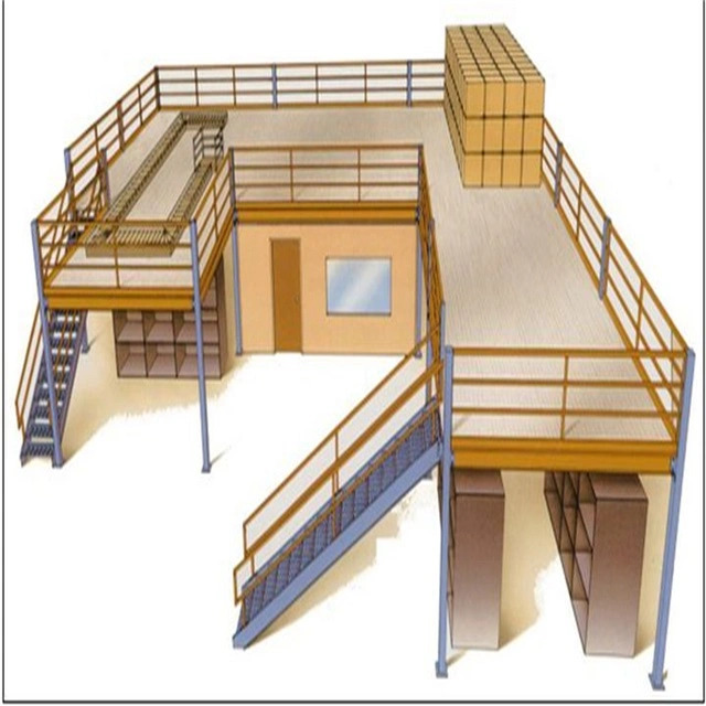 Racks d'entrepôt Métaux Acier Rack de stockage de grandes étagères de stockage empilables