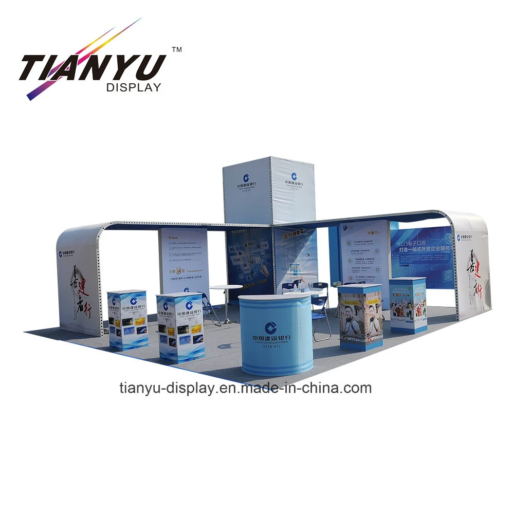 Modular Eye-Catching 6 X 6m Expo Booth Design do Monitor