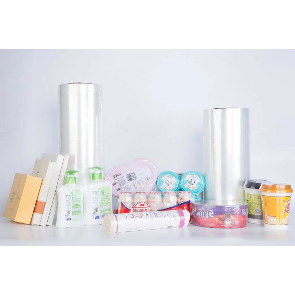 Clear POF Shrink Film Roll Polyolefin Shrink Wrapping Roll Film