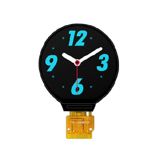 Circular Color Smart Watch Display with 1.28-Inch Screen and 240X240 Resolution